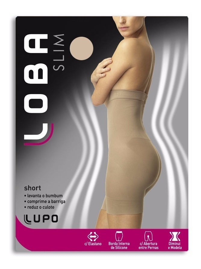Lupo Women's Corset Corpete Slim Up Bra Shapewear, Natural Small