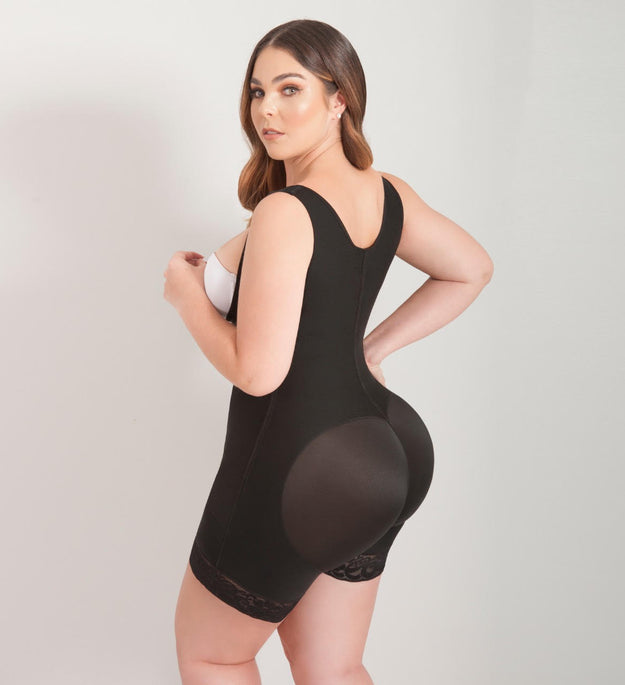 Girdle Shapewear Bodysuit-Faja Colombiana Fresh and Light Faja Mujer Post  Parto Medica Lumbar Espalda Full Coverage 