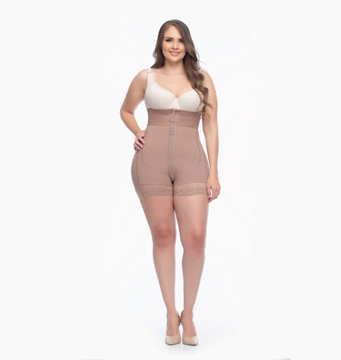 Fajas Uplady Butt Lifter Tummy Control Shapewear Shorts Bodysuit –