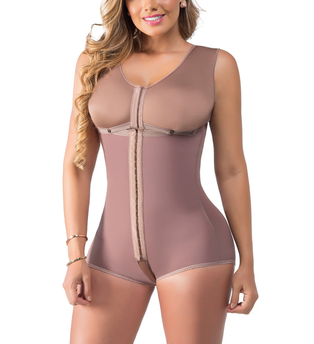 Full Body Girdle With Sleeves Lady  Post-surgical – Fantasy Lingerie NYC