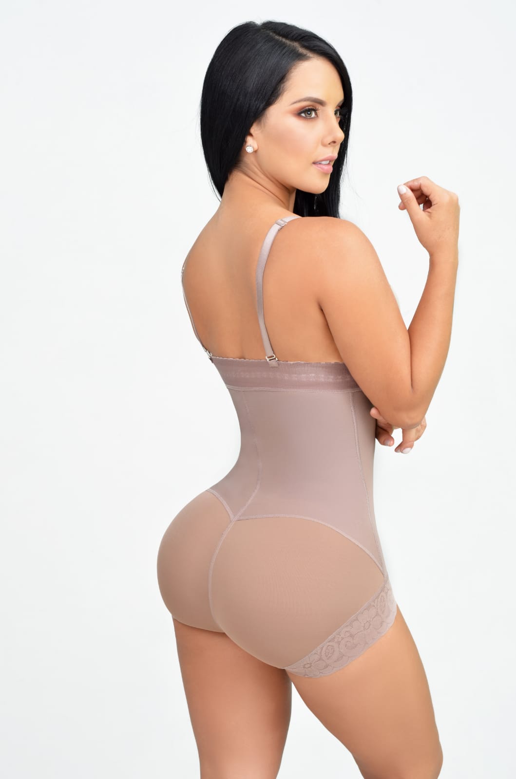 Strapless Short Girdle with Lycra buttock Covers -1650
