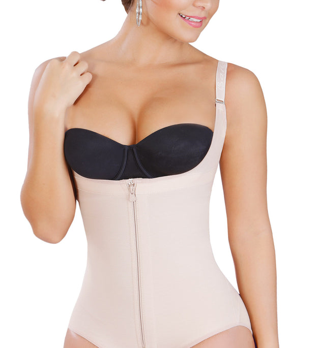 Fajas Salome Strapless Thong Body Shaper Everyday Use Tummy Control Sh –