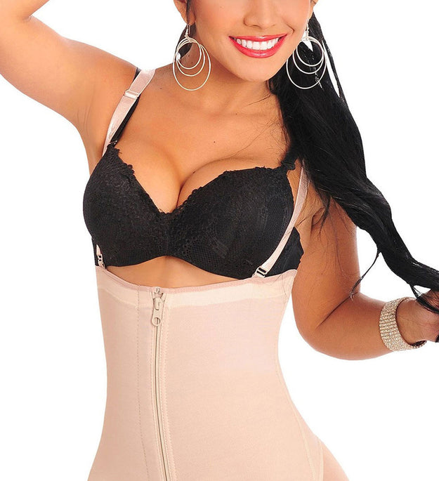 Faja Salome 0218-C Strapless Short Invisible High Shooting Lift - Comfort  Line