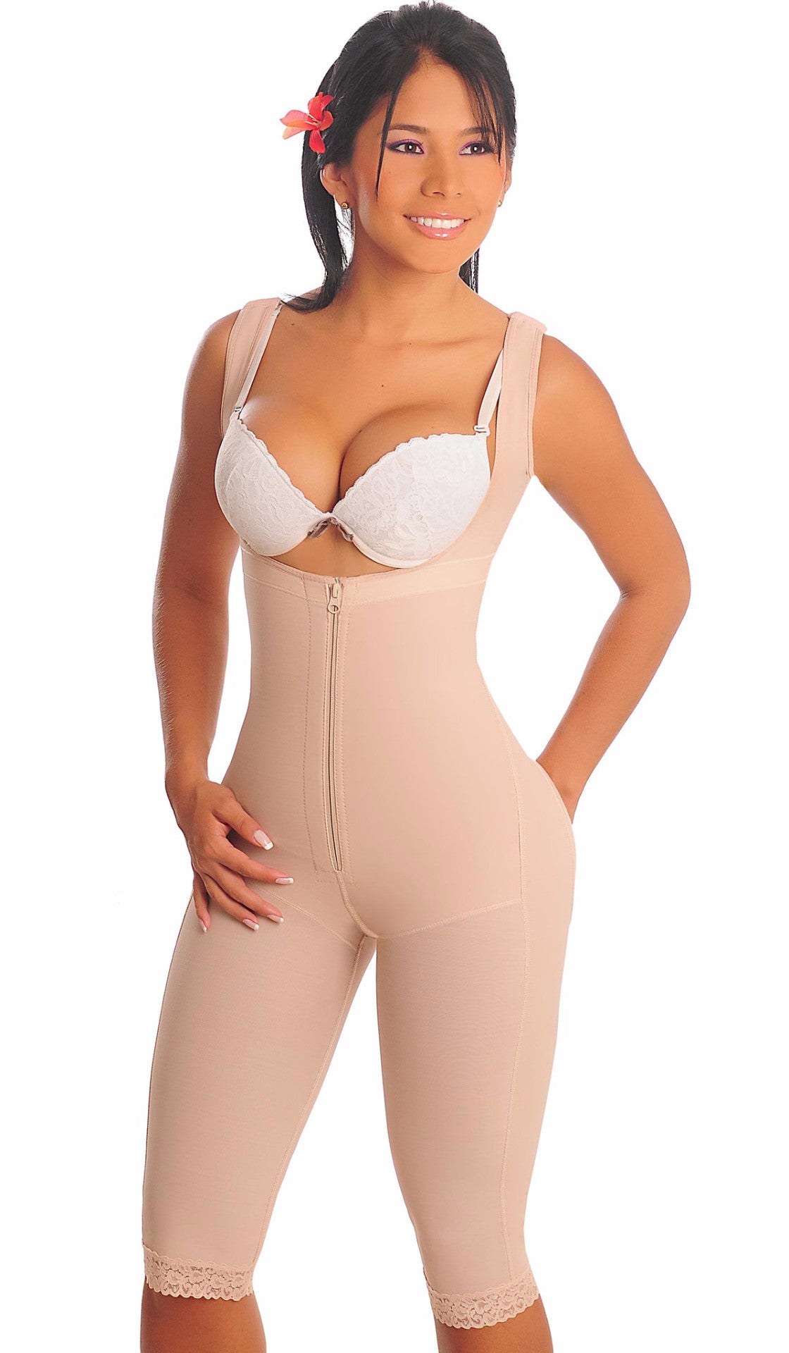 Colombian Faja high back with wide straps - Post surgery Body shapers and Compression  Garments - Productos de Colombia.com