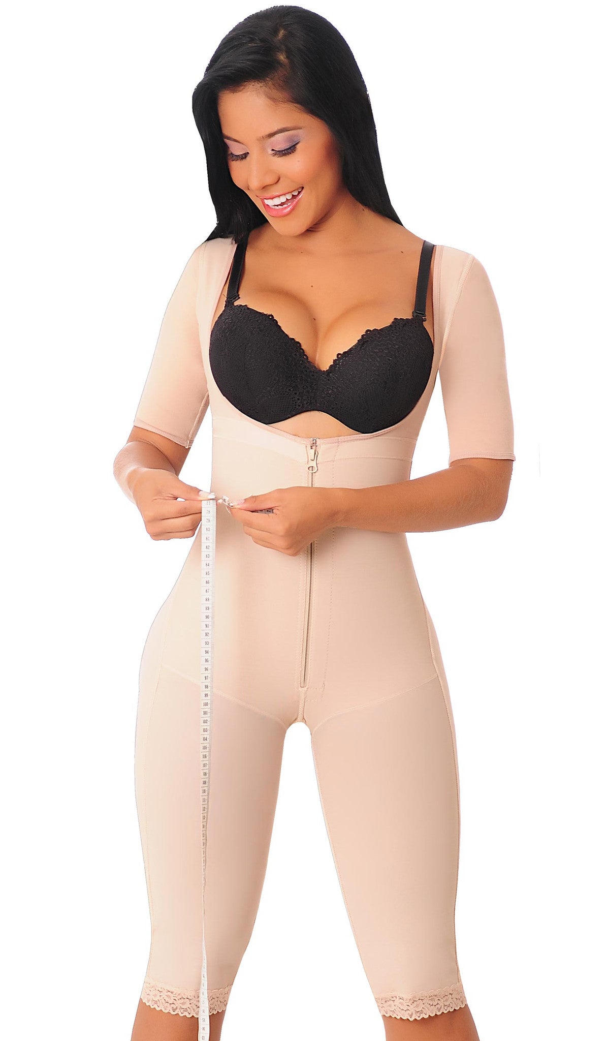 Salome 0525 Compression Garments after Liposuction Fajas Colombianas Post  Surgery Beige S at  Women's Clothing store