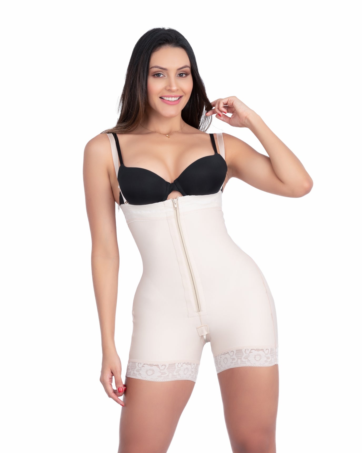 Knee-length girdle breast free Up Lady Ref. 6172 – Fantasy Lingerie NYC