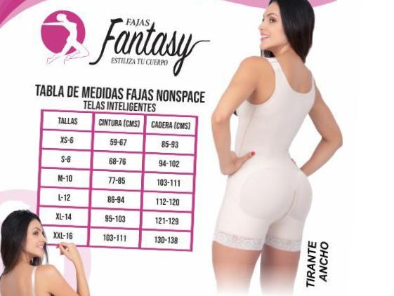 Knee-length girdle breast free Up Lady Ref. 6172 – Fantasy Lingerie NYC